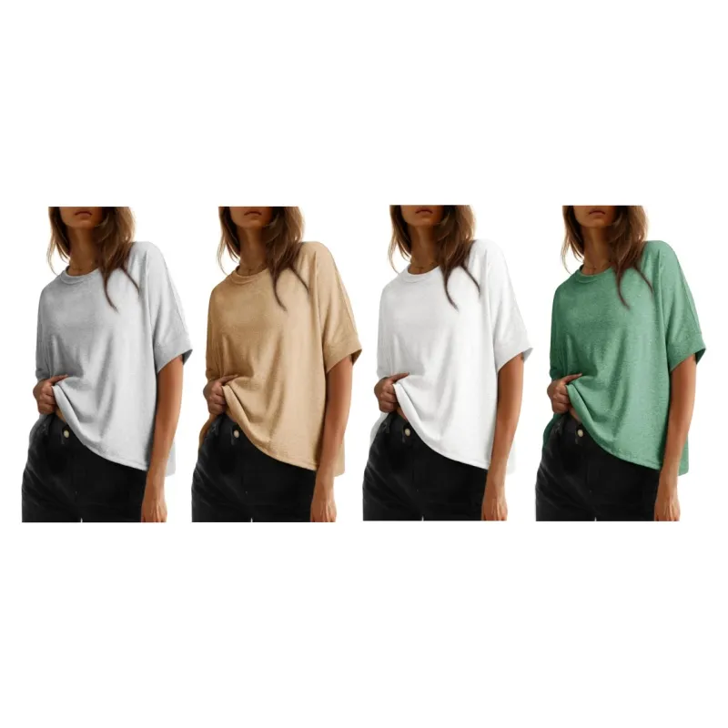 Women's Tops Oversized Basic Tee