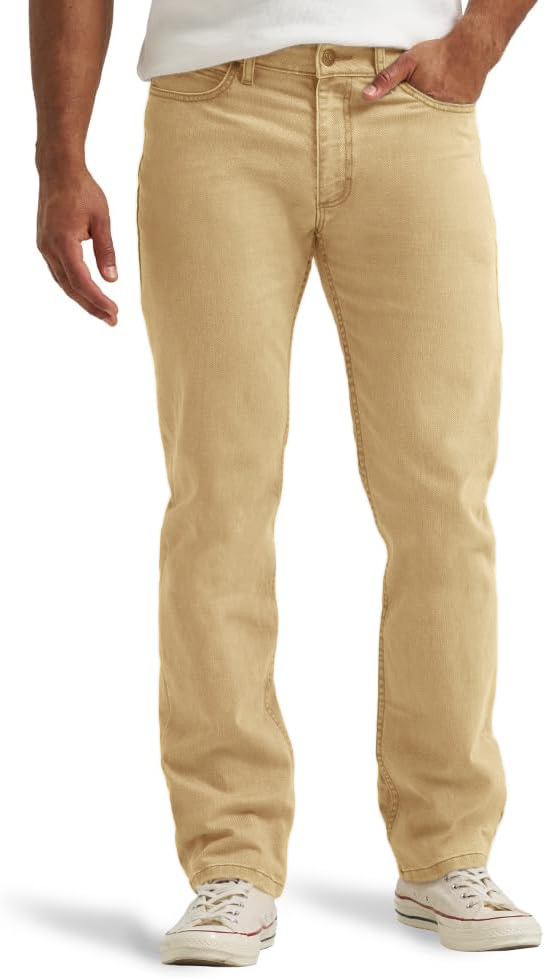 Premium Straight-Fit Cotton Jeans