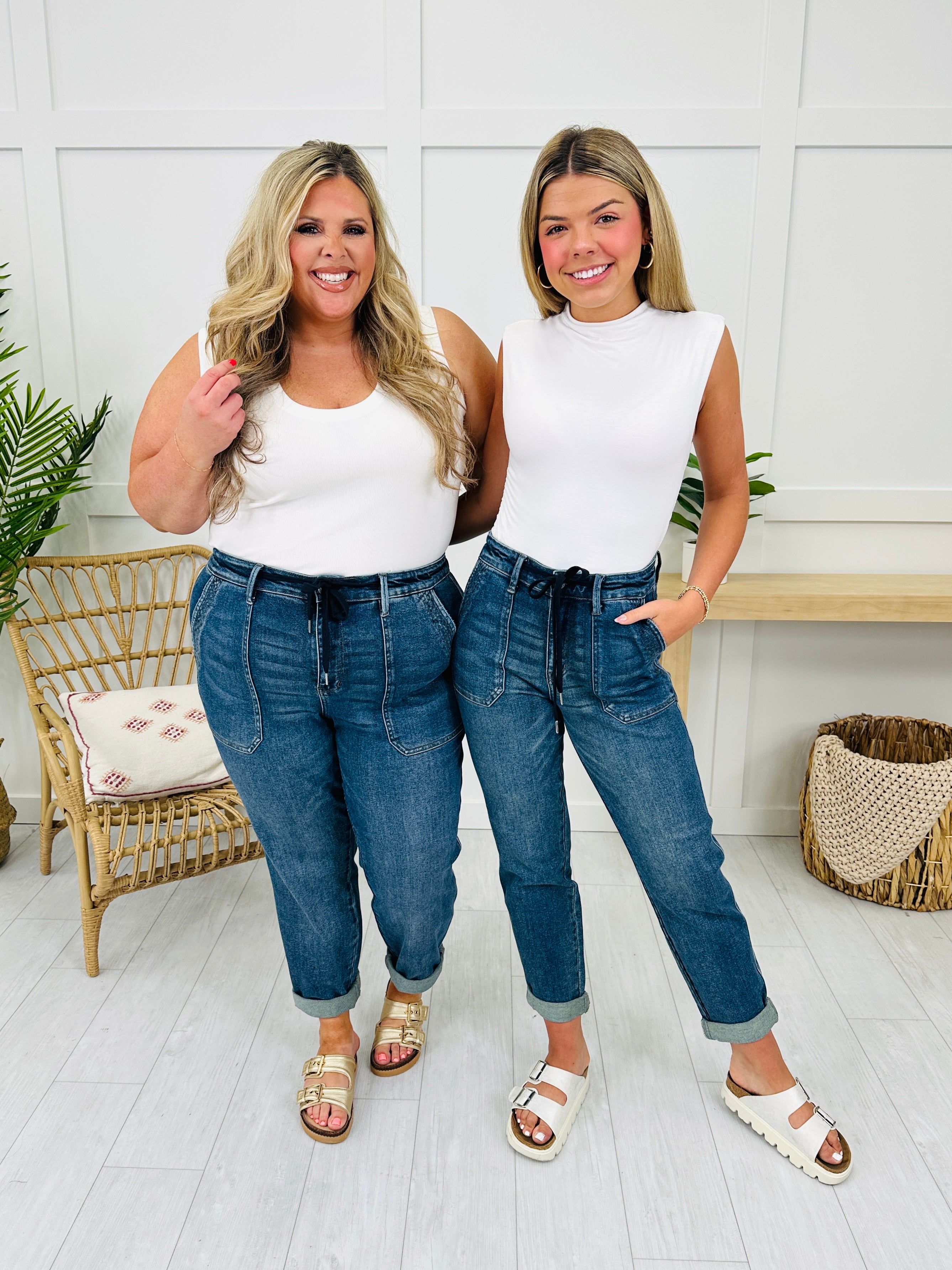 Judy Blue Something About You Denim Joggers