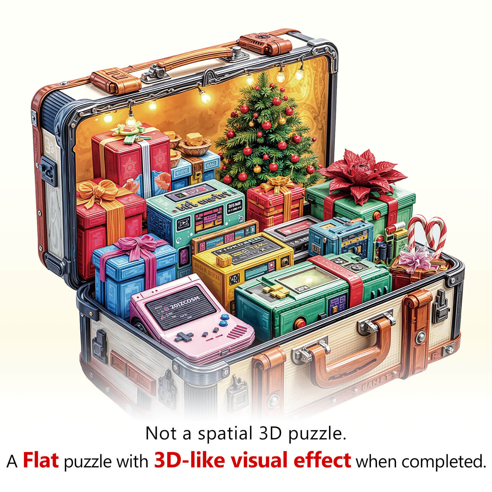 Game Gift Box Wooden Jigsaw Puzzle
