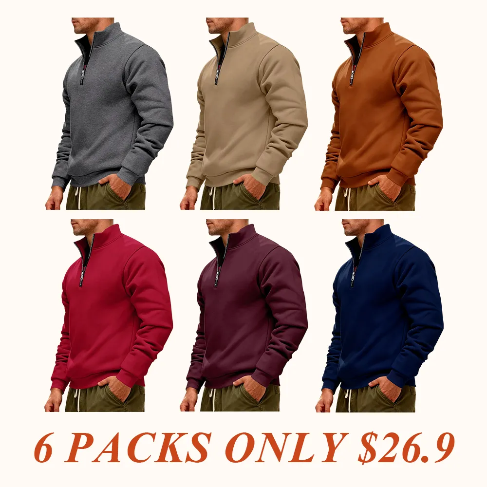 Men's Winter Fleece Lined Hoodie, Casual Hoodie, Thick Heavyweight Loose Fit Outdoor Sportswear