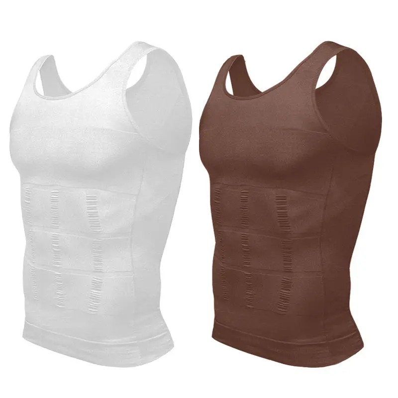 🔥8-Pack $24🔥Men's Sleeveless Shirt Shapewear Breathable Sport Vest