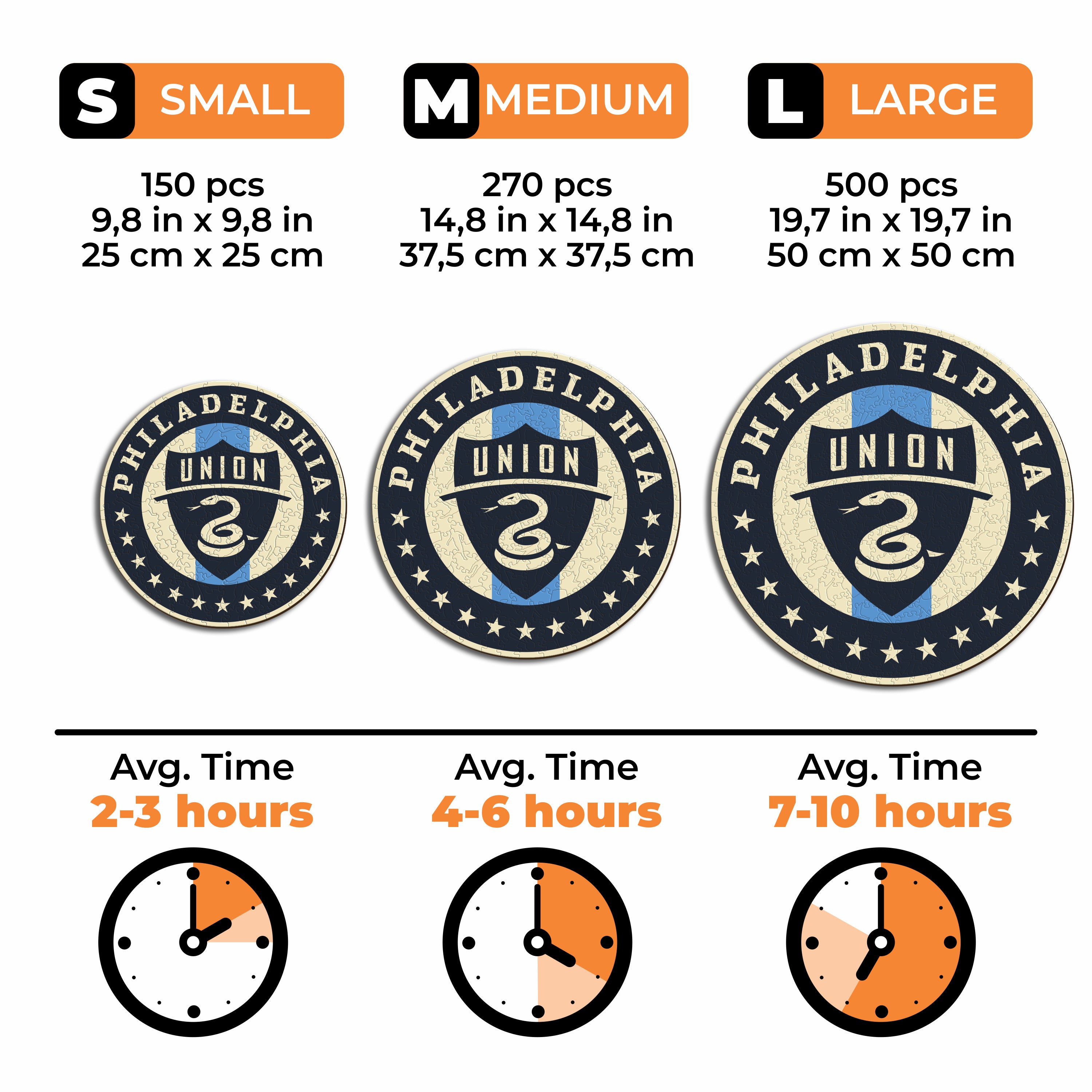 Philadelphia Union® Logo - Wooden Puzzle