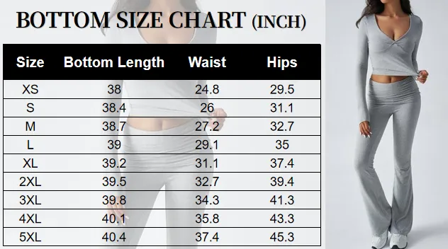 Elegant Casual V-Neck Long Sleeve Basic Two-Piece Outfit Set