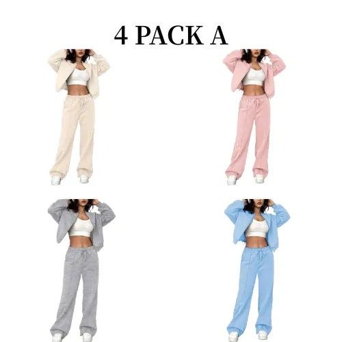 Women's Two-piece Set Solid