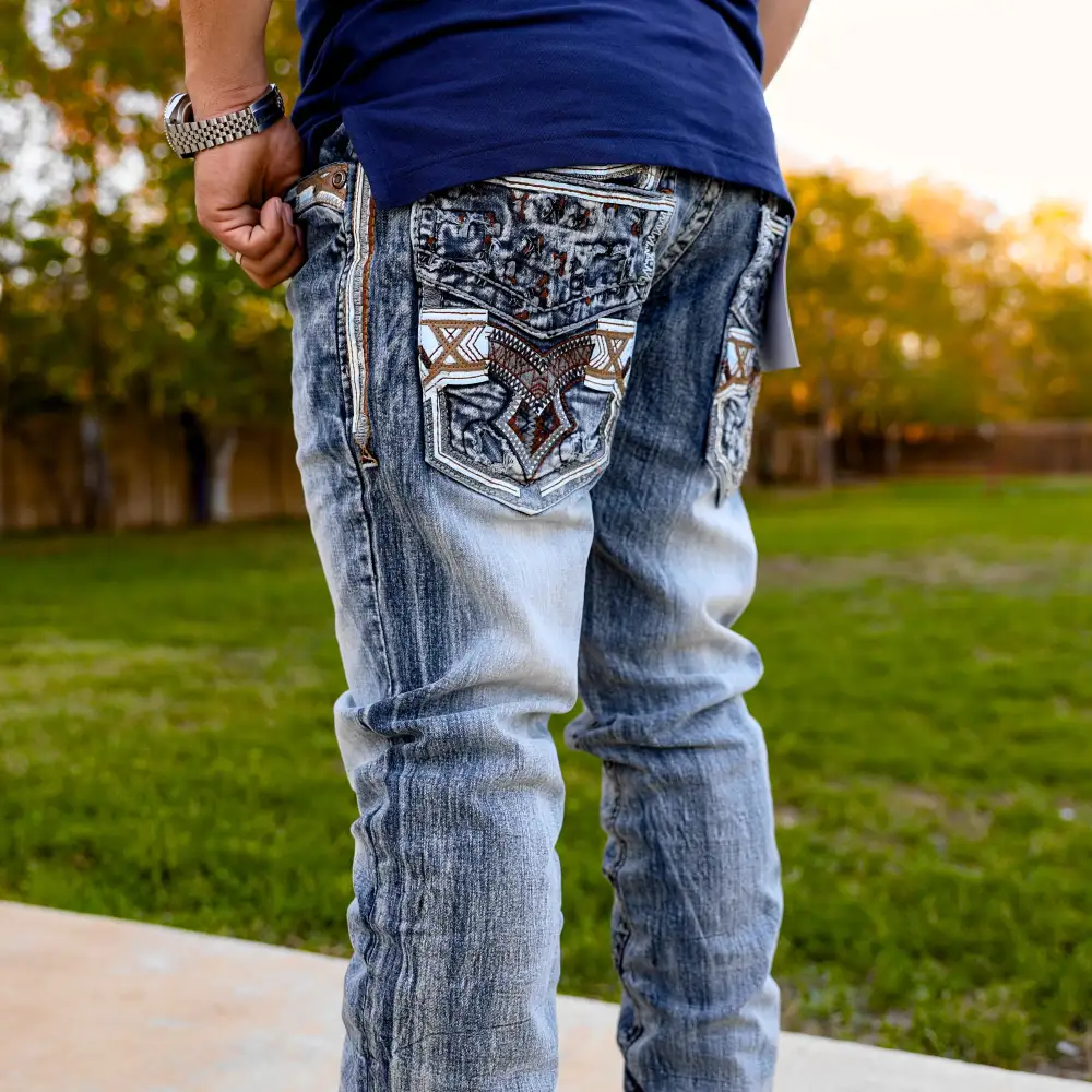 Men’s SA-048 Straight Fit Blue Jean