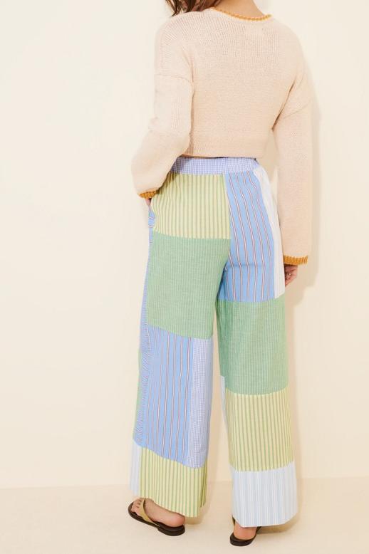 Upcycle Patchwork Pants