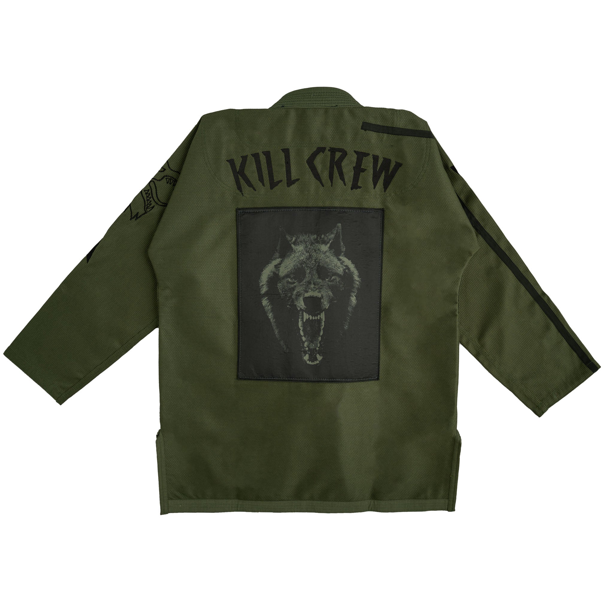 KILL CREW WOLF GI TOP - OLIVE