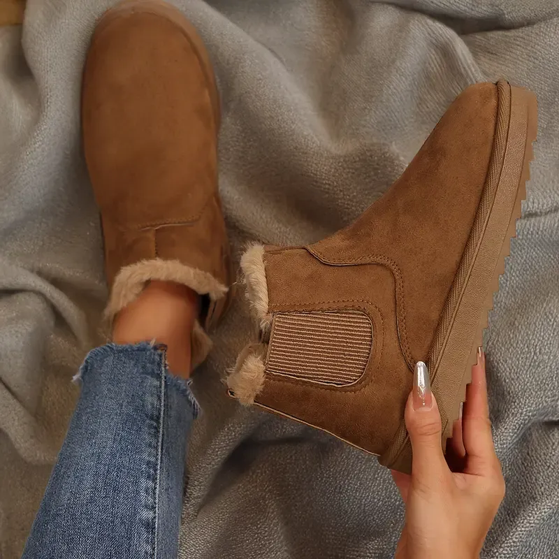 Women's Thick Soled Winter Snow Boots