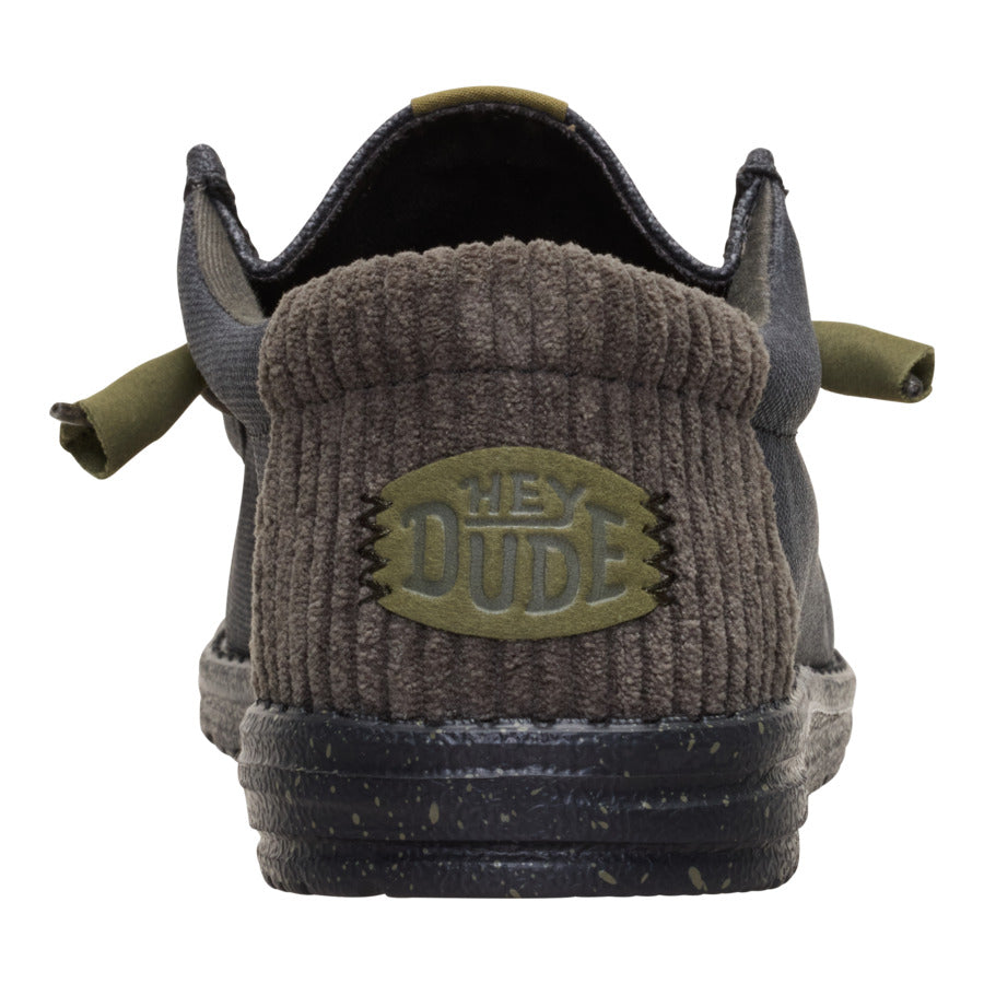 Wally Waxed Casual - Black/Black