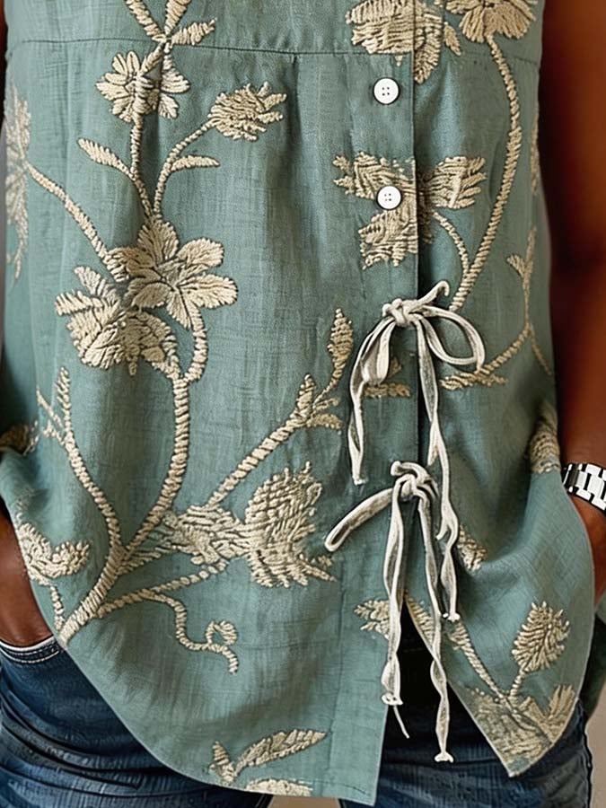 Women'S Casual Printed Vest- Fast Shipping
