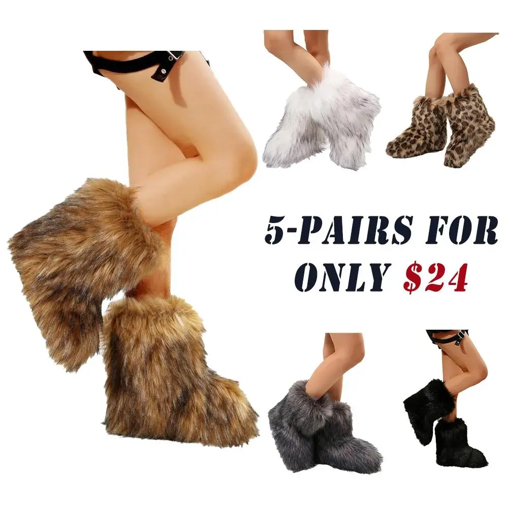 🔥Clearance sale,Limited to Christmas only 🔥Women's Trendy Fur Winter Boots