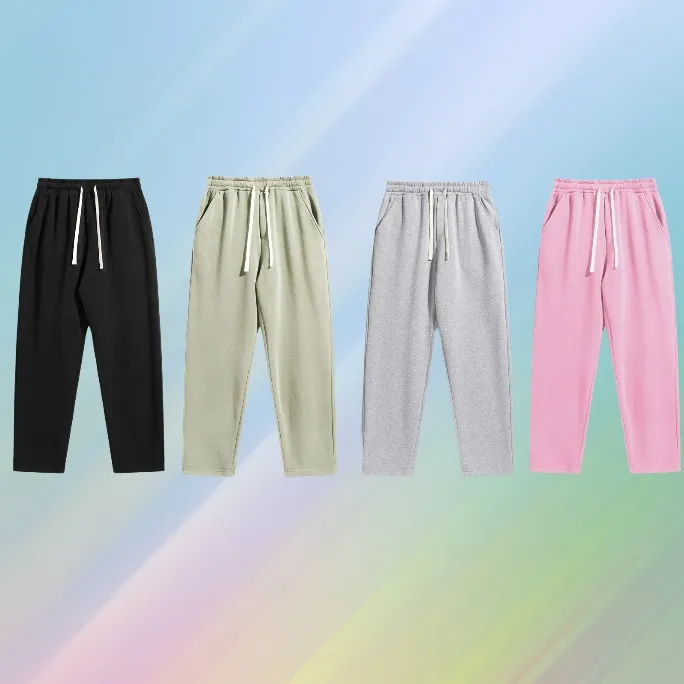 Regular Fit Sweatpants – Comfortable Drawstring Waist for Casual Wear(Just $3 Each!)