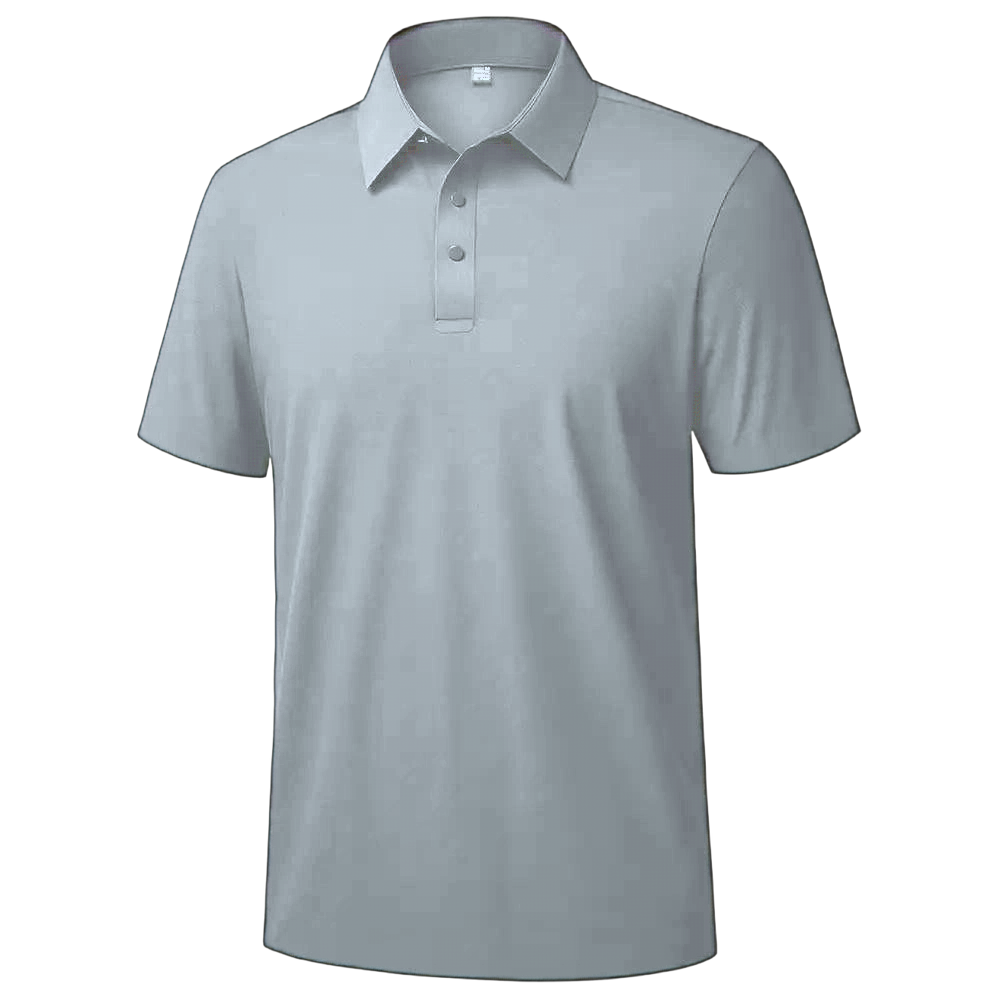 Men's Pique Polo Shirt Dry Fit Golf Shirts Short Sleeve Moisture Wicking Slightly Stretchy Casual Business Wear