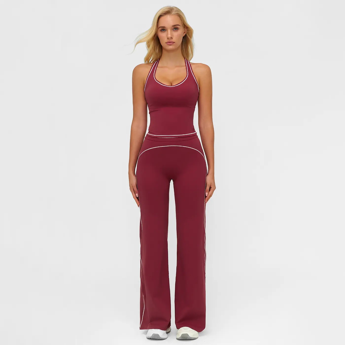 Women's Sporty Casual Tracksuit Set (2-Piece Athletic Jogger & Top)
