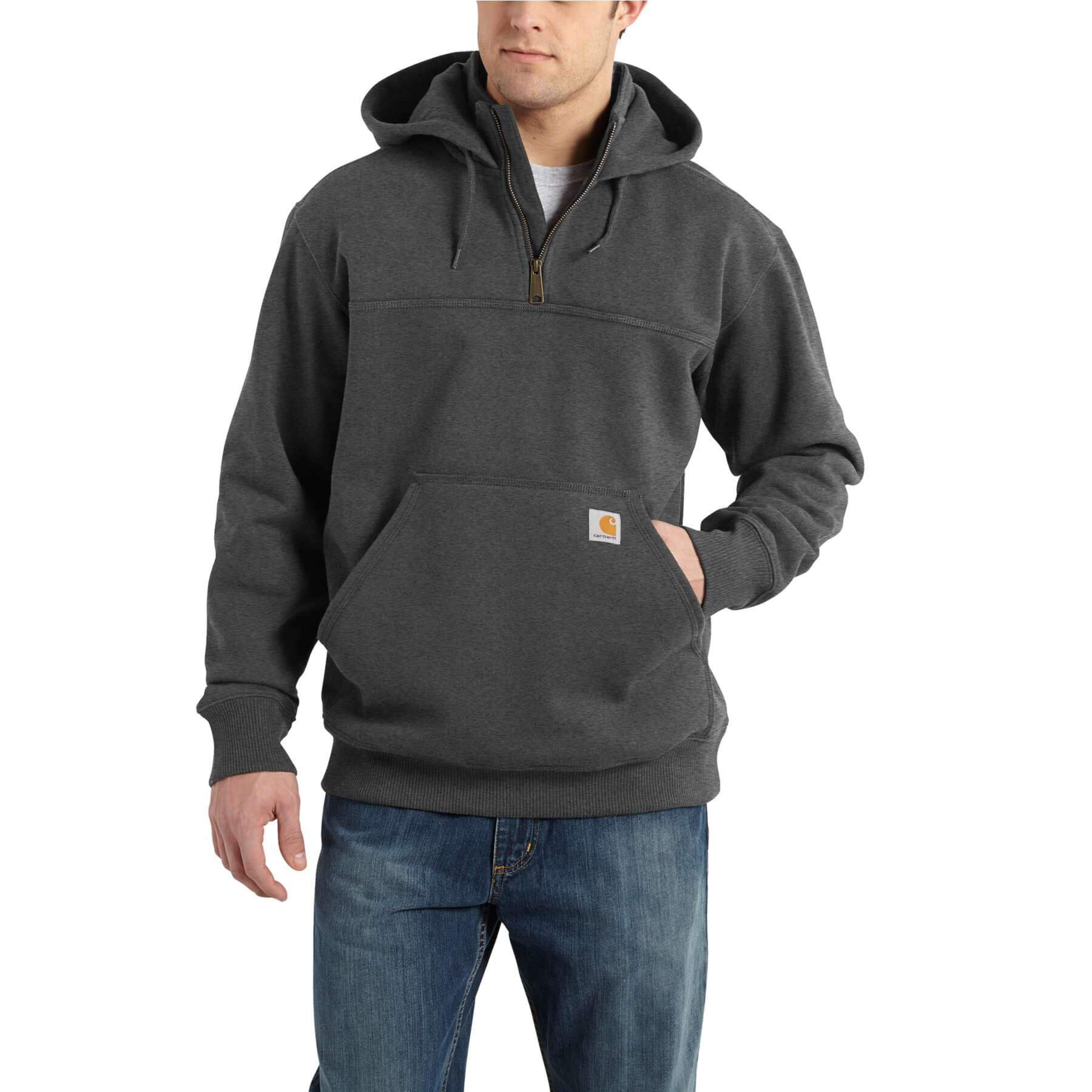 CHT Rain Defender Heavyweight Loose Fit Quarter-Zip Hooded Sweatshirt 100617