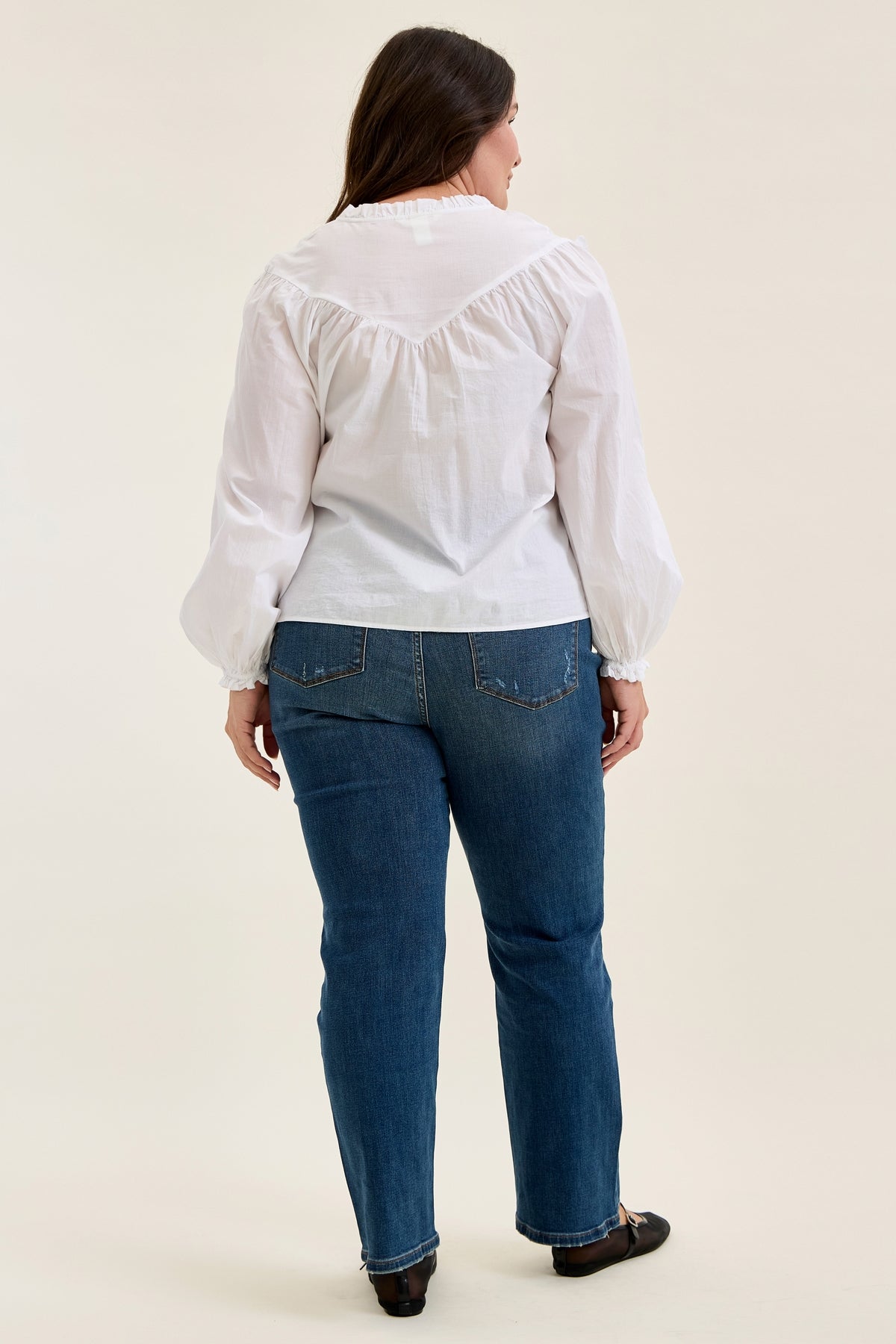 Kimberly Straight Fit (Dark Wash) - PLUS