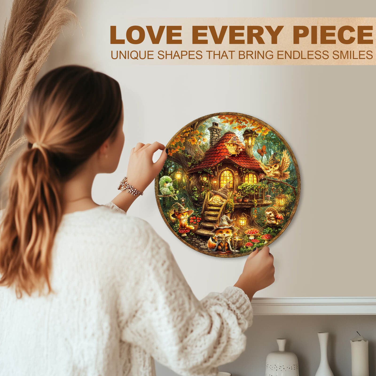 Magic forest Story Wooden Jigsaw Puzzle