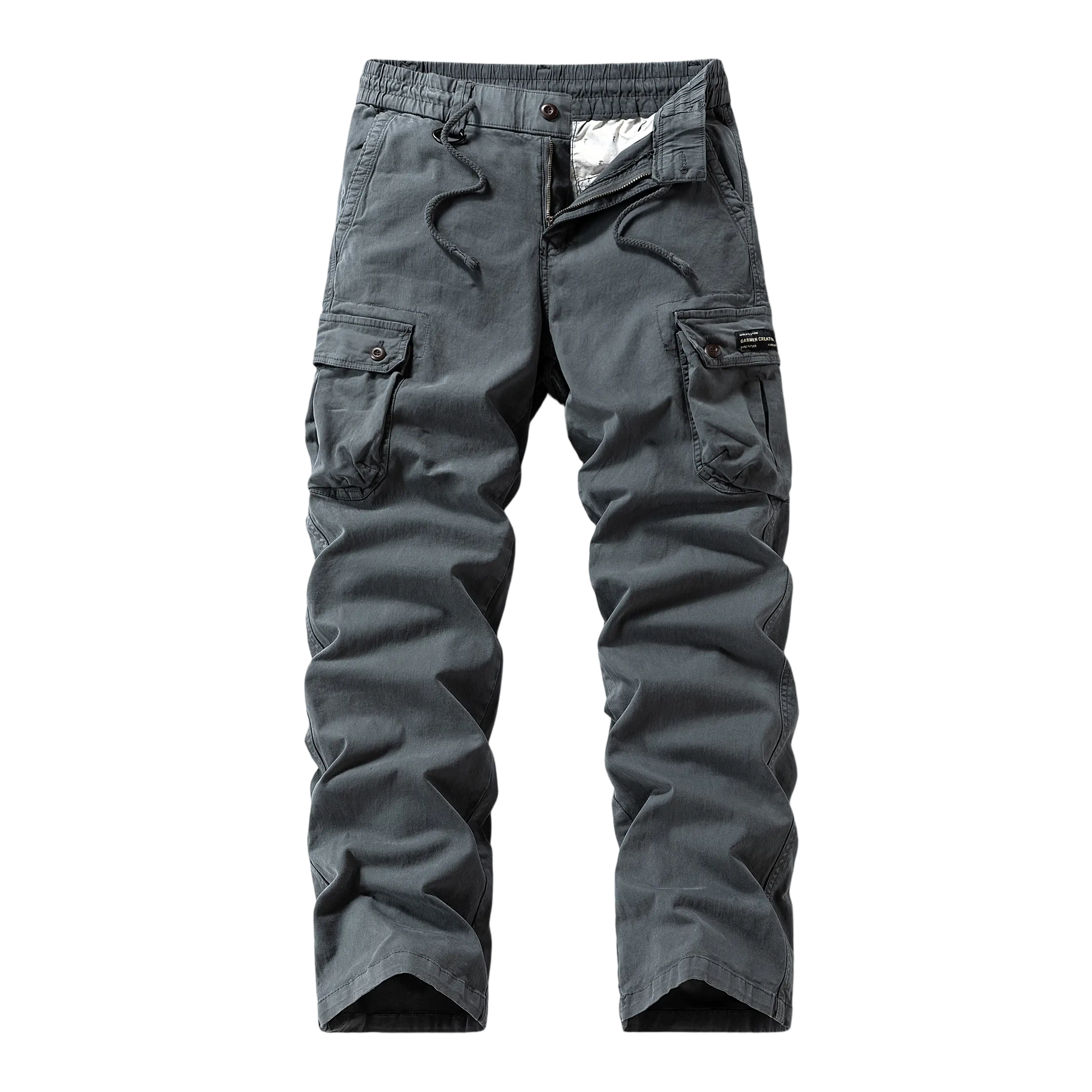 Washed Vintage Loose Tapered Work Pants