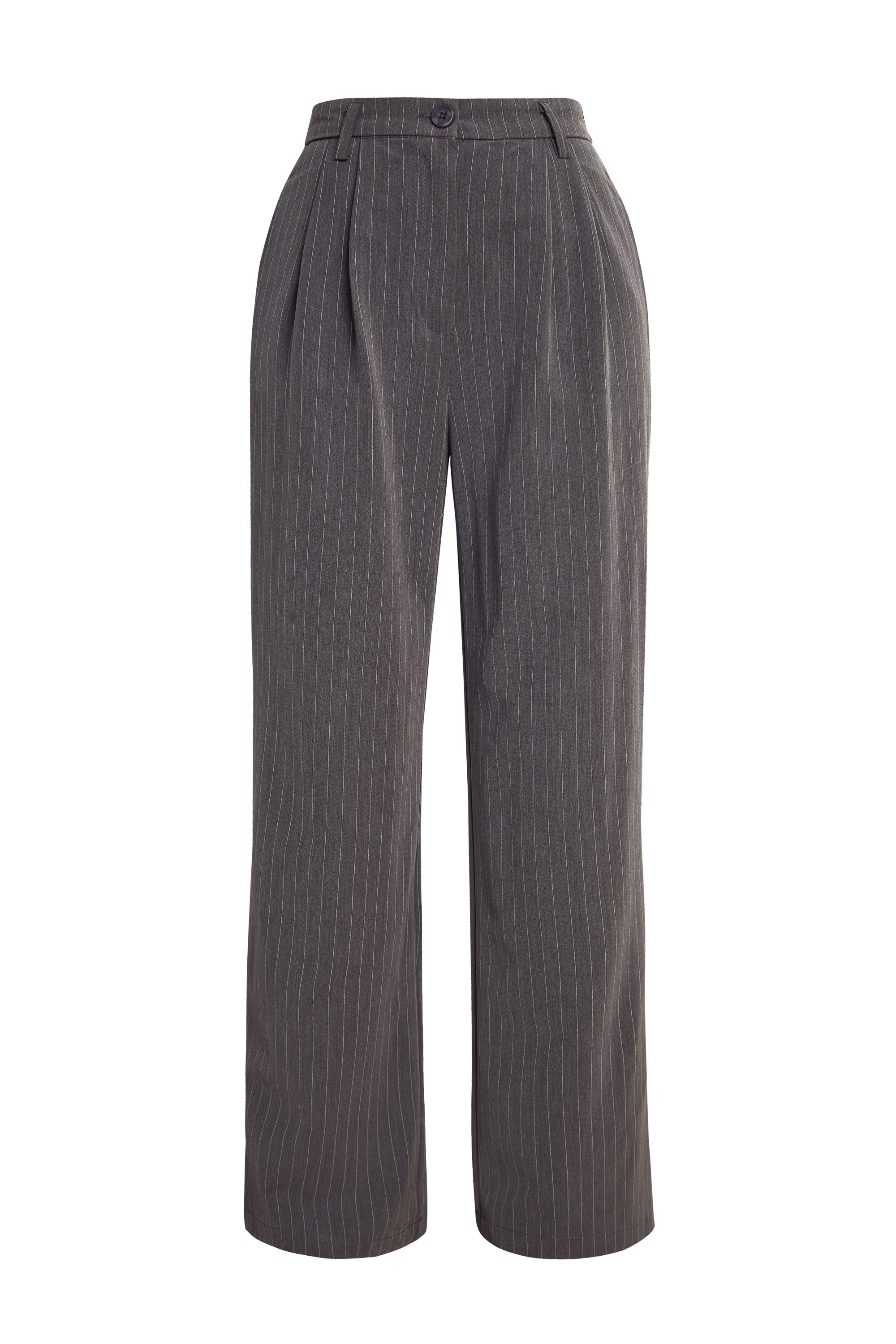 Refined Elastic-Waist Pants