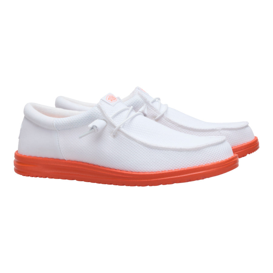 Wally Funk Pop - White/Tomato Orange