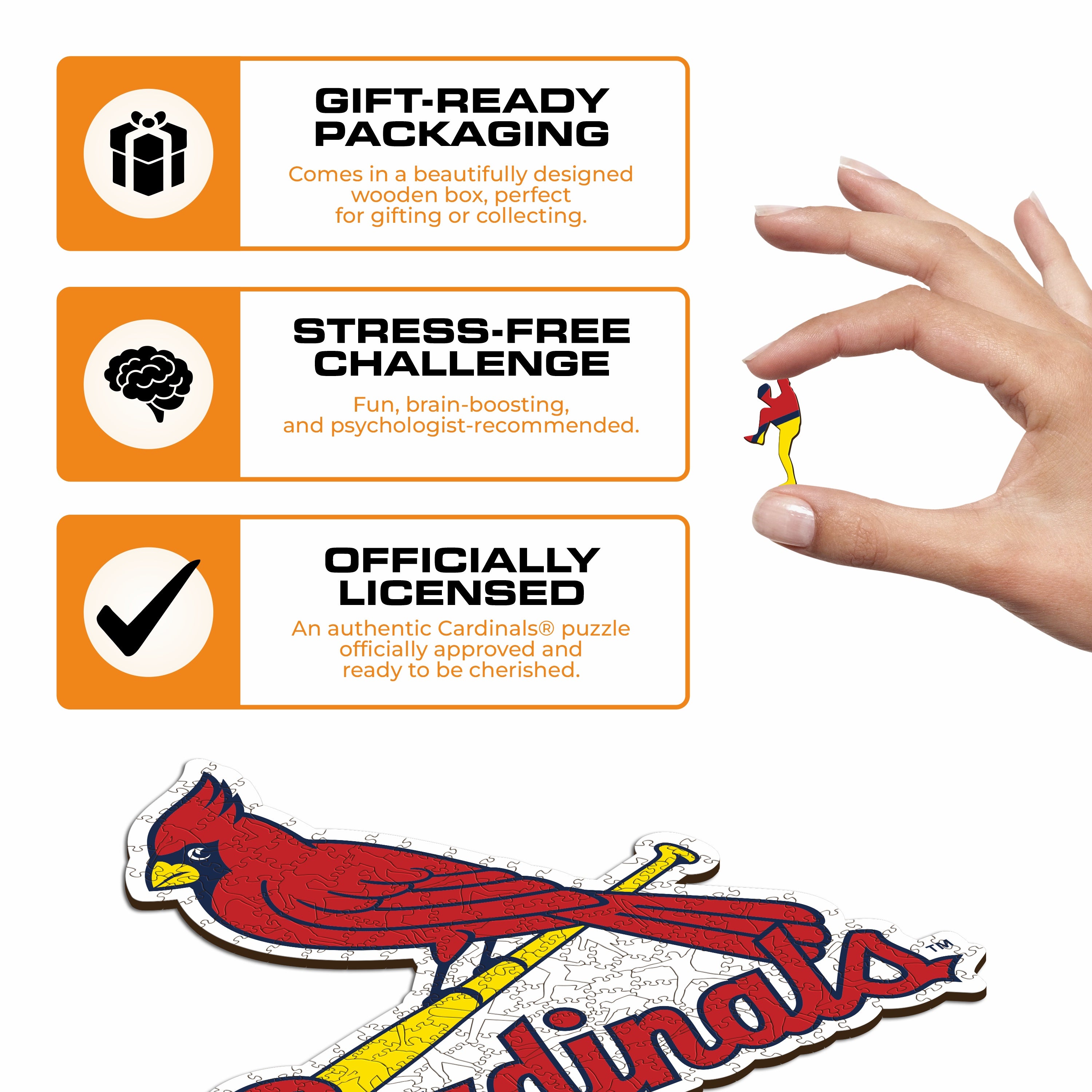 St. Louis Cardinals™ - Wooden Puzzle