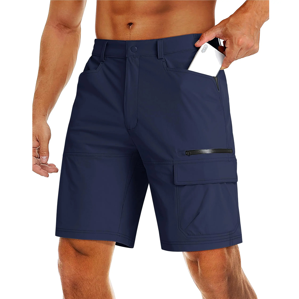 Men’s Quick-Dry Hiking Cargo Shorts