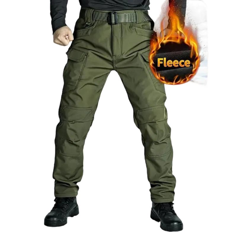 Windproof and warm men's outdoor military tactical pants