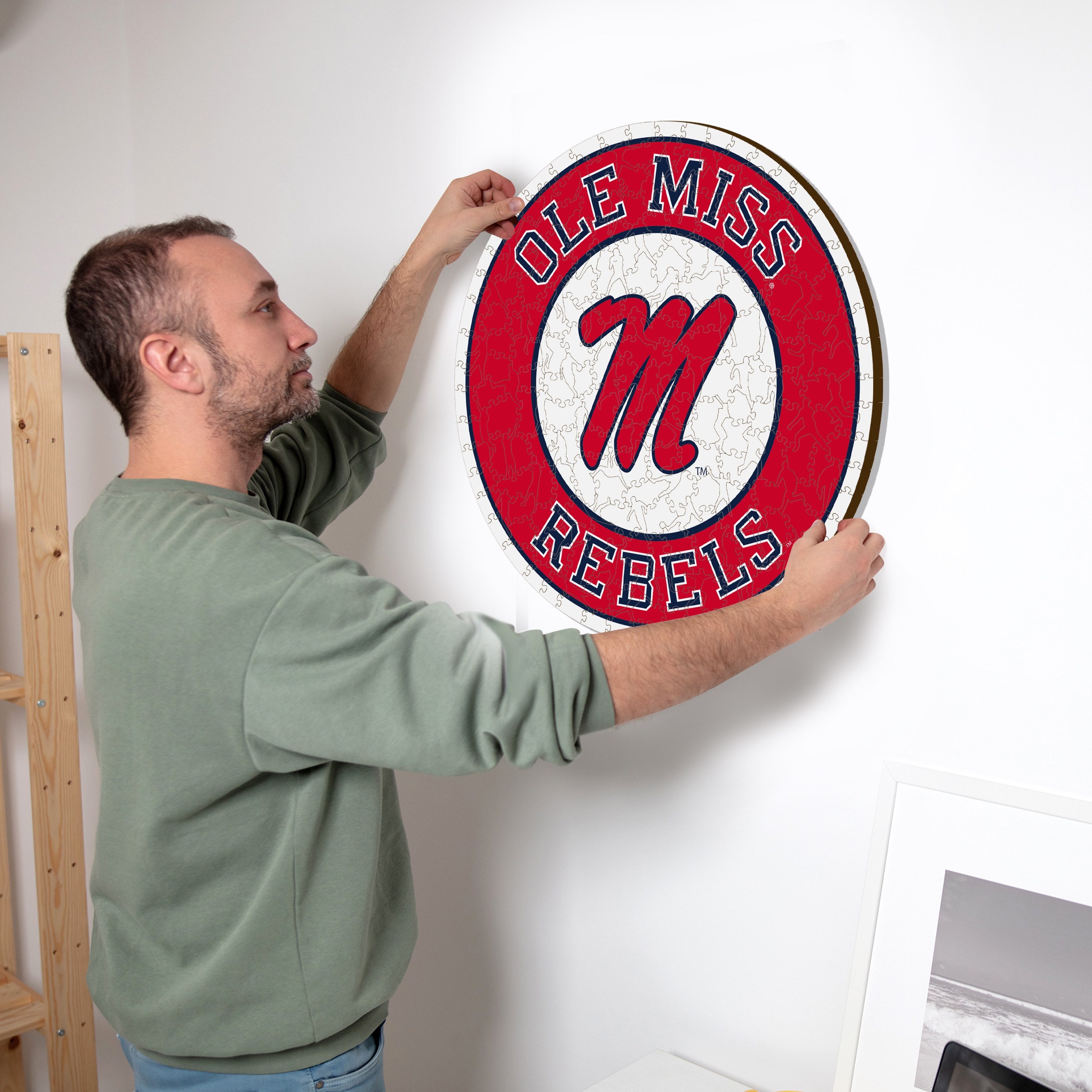 University of Mississippi - Wooden Puzzle