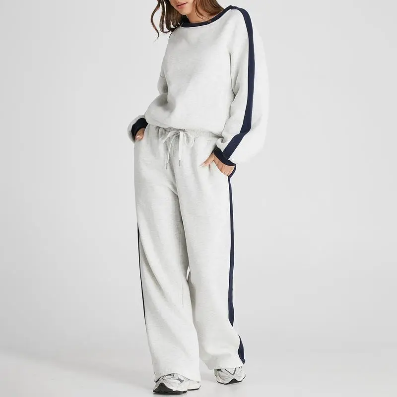 Women's 2 Piece Outfit Fleece Sweatsuit