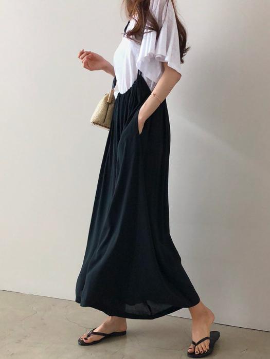 Loose Plus Size Chiffon Light Wide-leg Jumpsuits