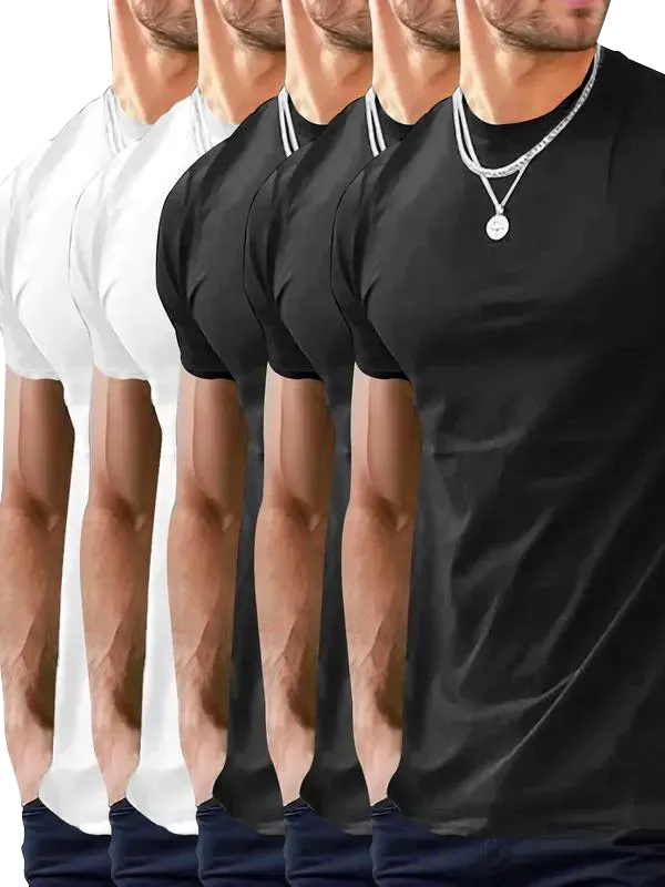 12PACK-Hipster Hip Hop Longline Crewneck Shortsleeve T-Shirt,Menswear Casual Streetwear Tshirt Tops