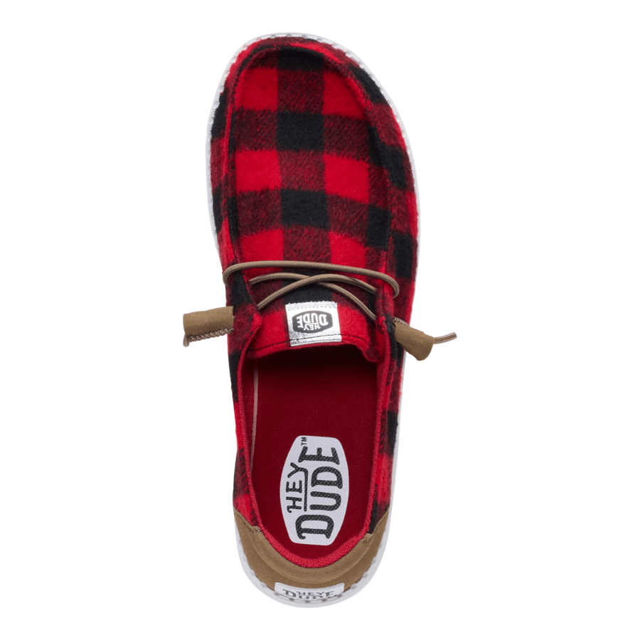 Wendy Buffalo Plaid - Red and Black Plaid