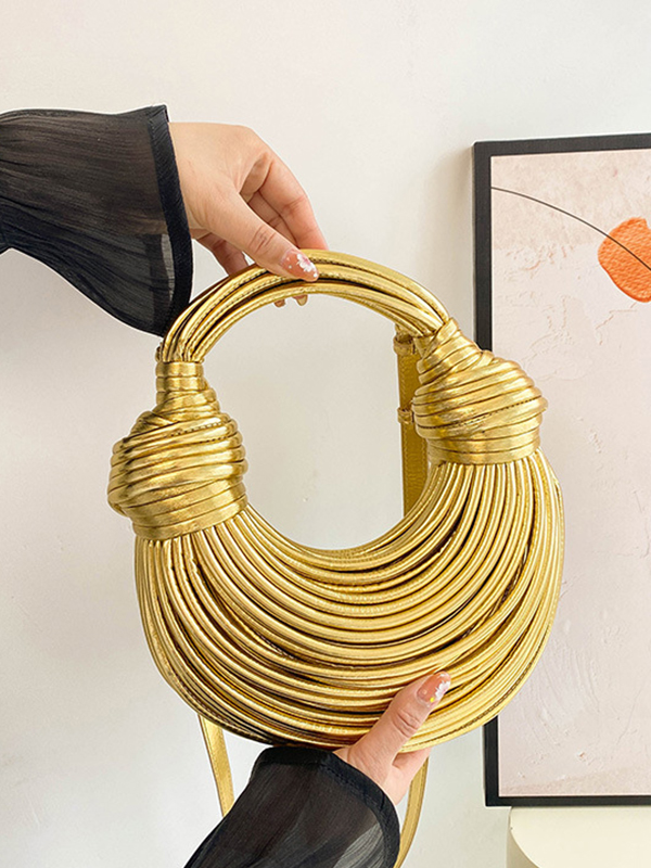 Geometric Zipper Handbags