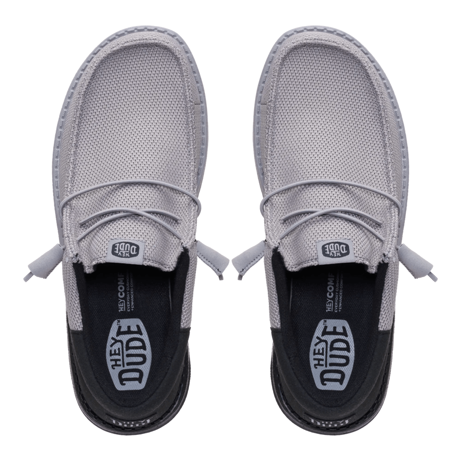 Wally Funk Mesh Split - Flannel Grey/Black