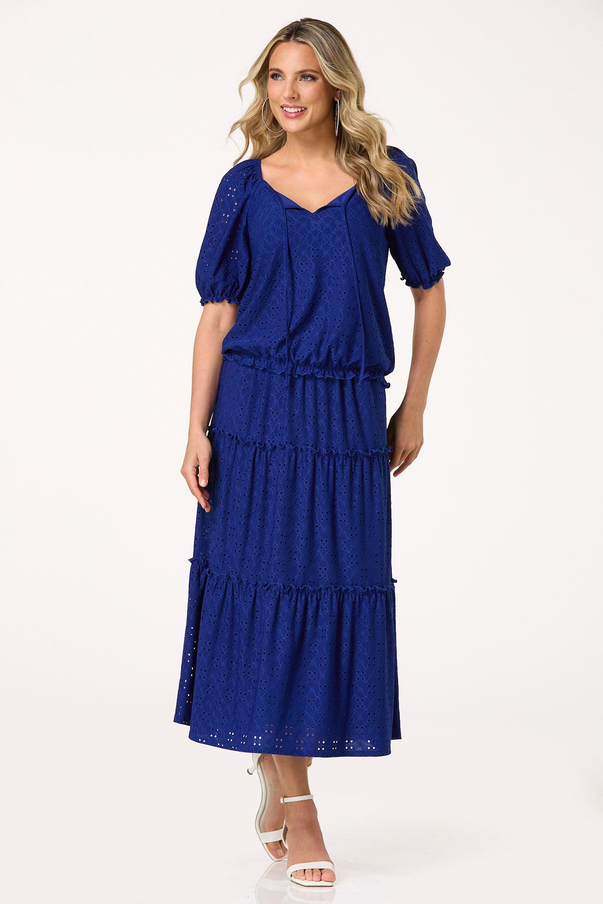 Eyelet Puff Sleeve Top