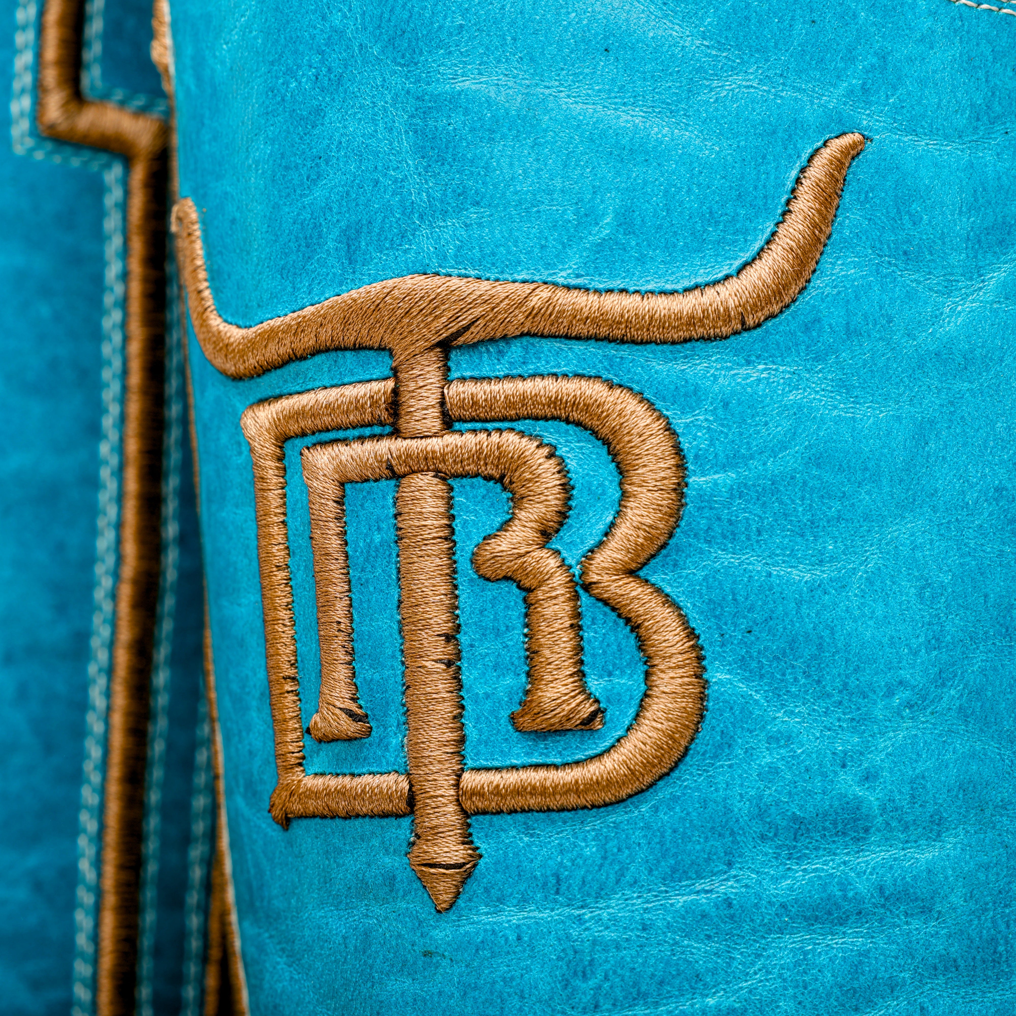 Honey Rough-Out Boots - Square Toe