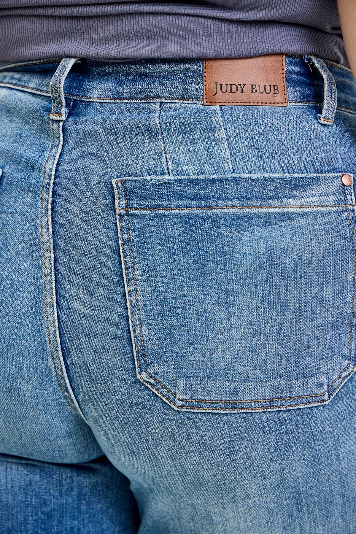 Georgia High Rise Utility Pockets Cropped Wide Leg - PLUS