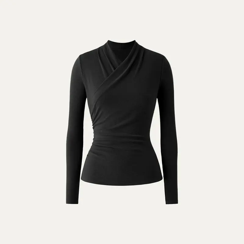 Long Sleeve Top Casual Korean Minimalist