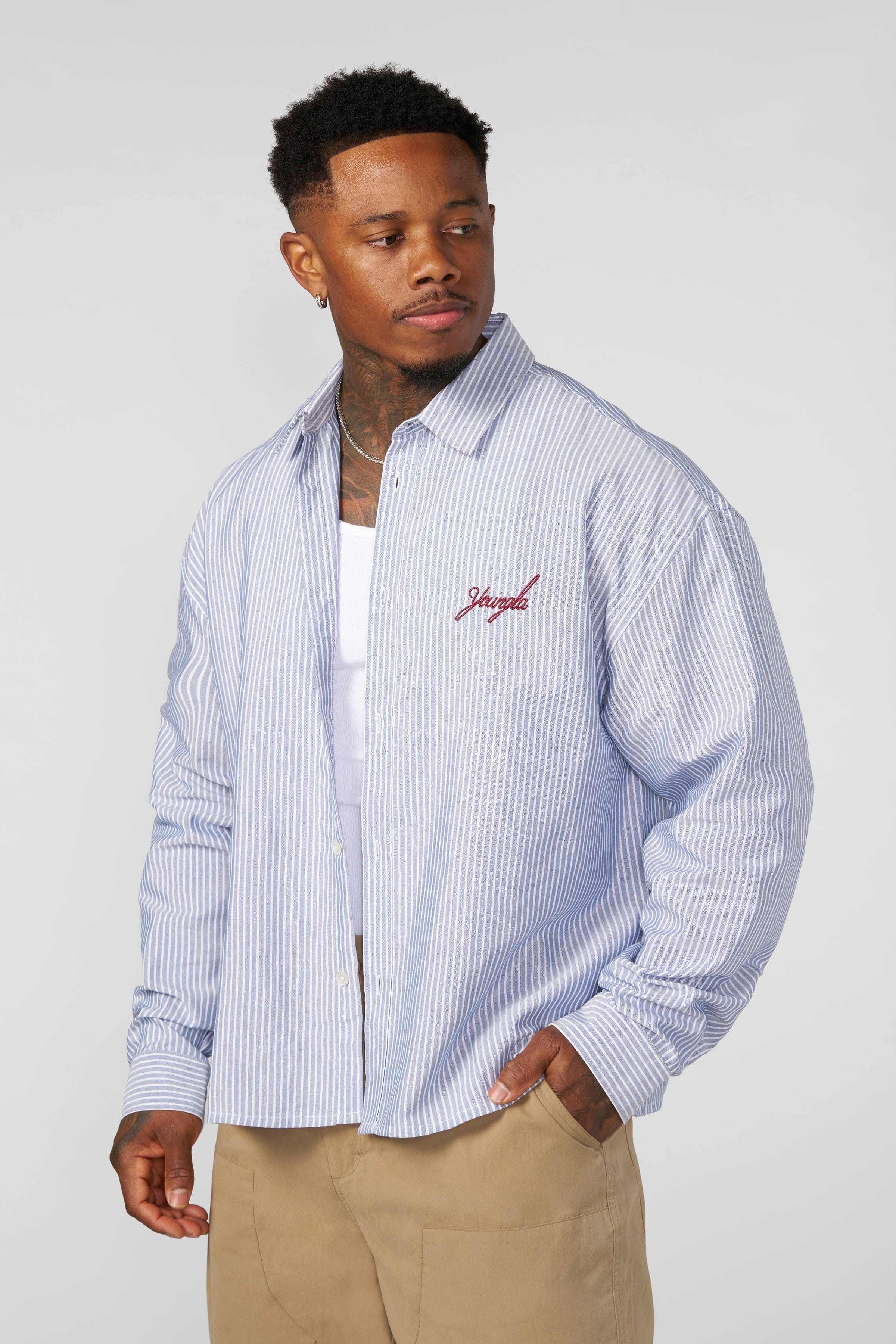 8043 - Industry Longsleeve Button-ups