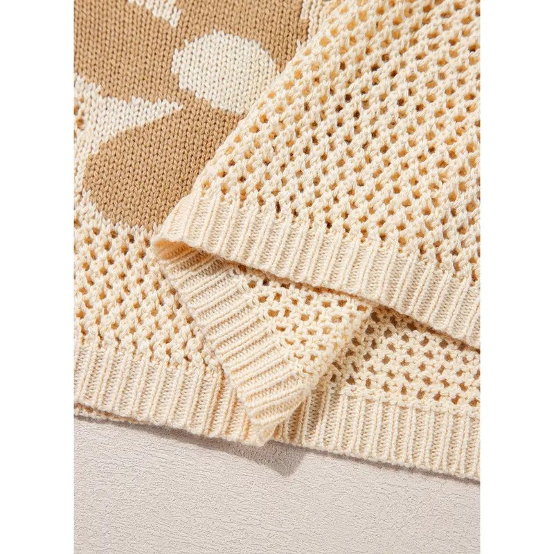 Women’s Lightweight Crochet Knit Summer Top