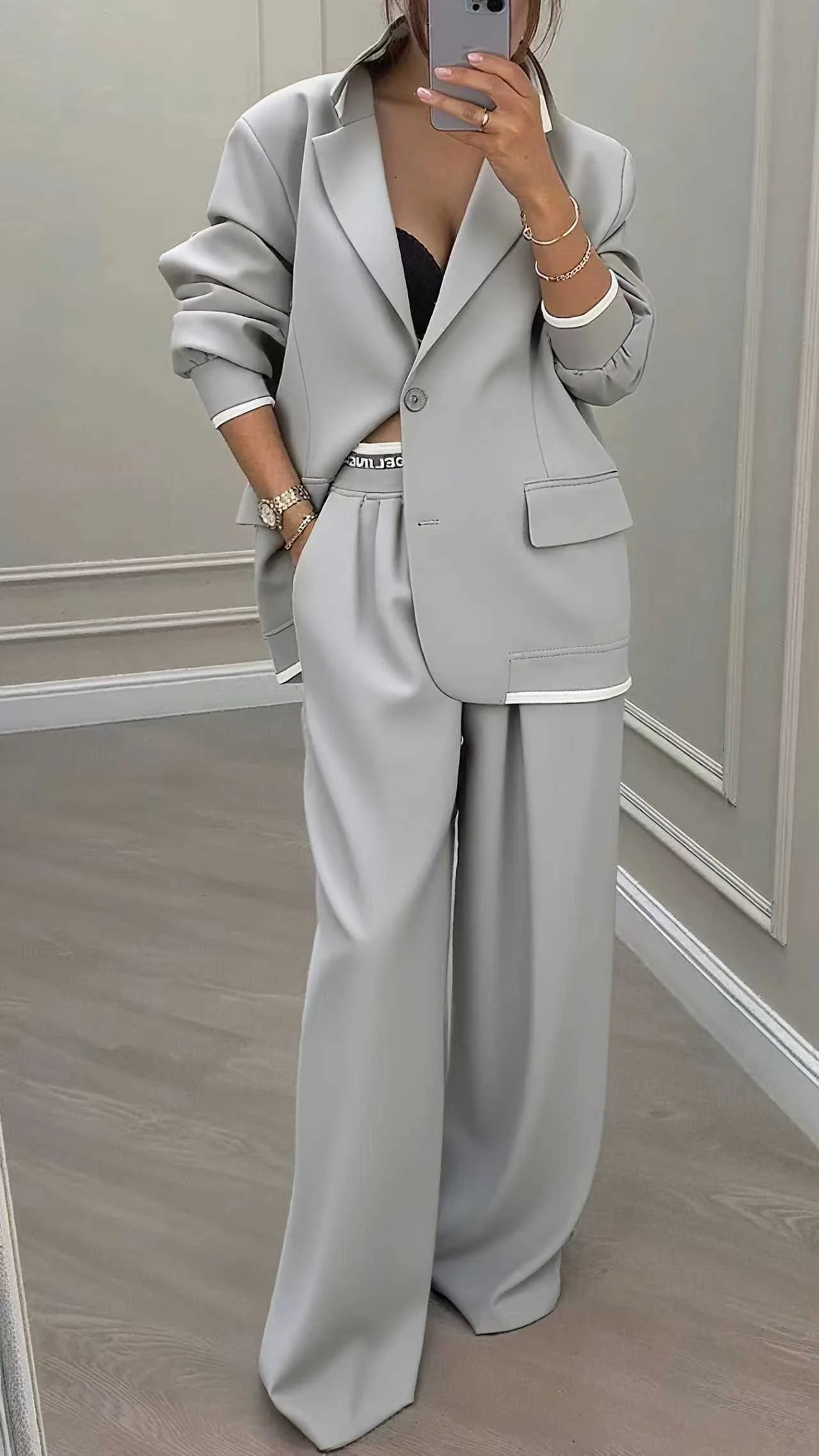 Women's Autumn Casual Two-piece Suit