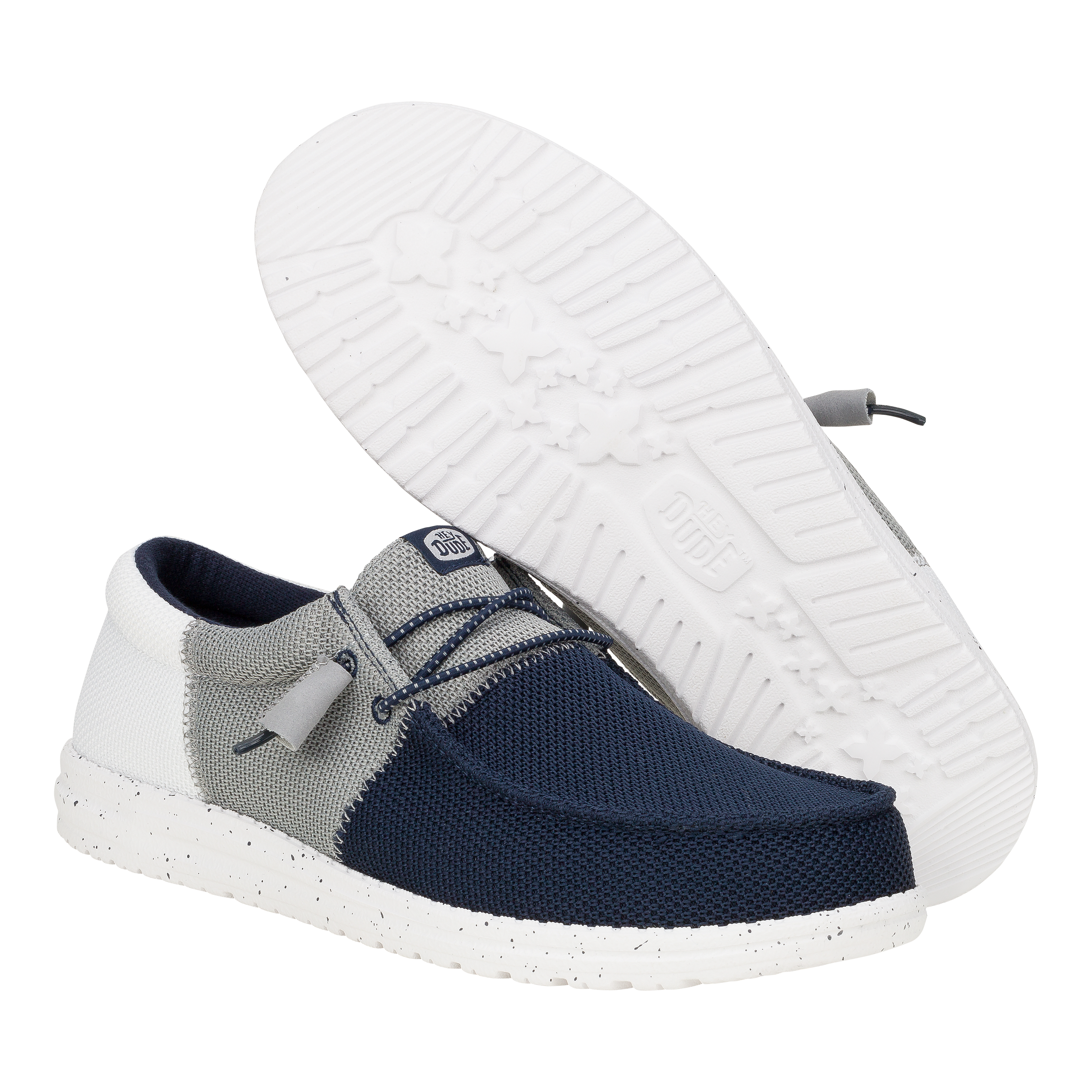 Wally Tri Varsity Mesh - Navy/Grey