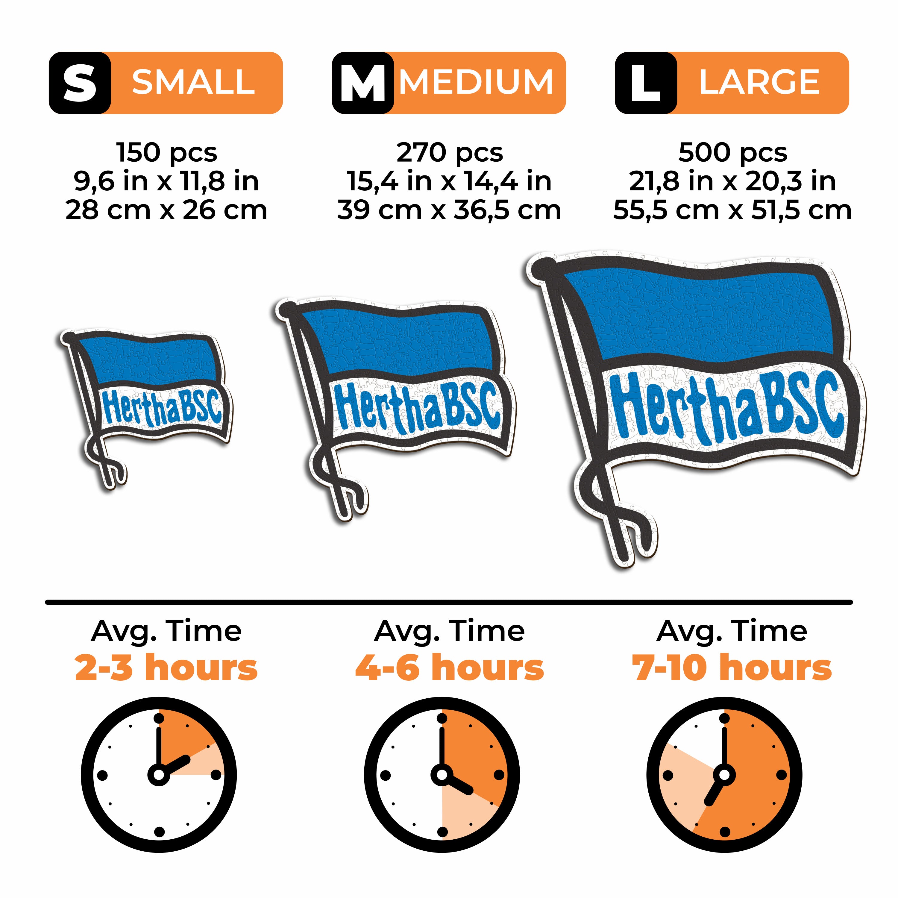 Hertha BSC® Logo - Wooden Puzzle