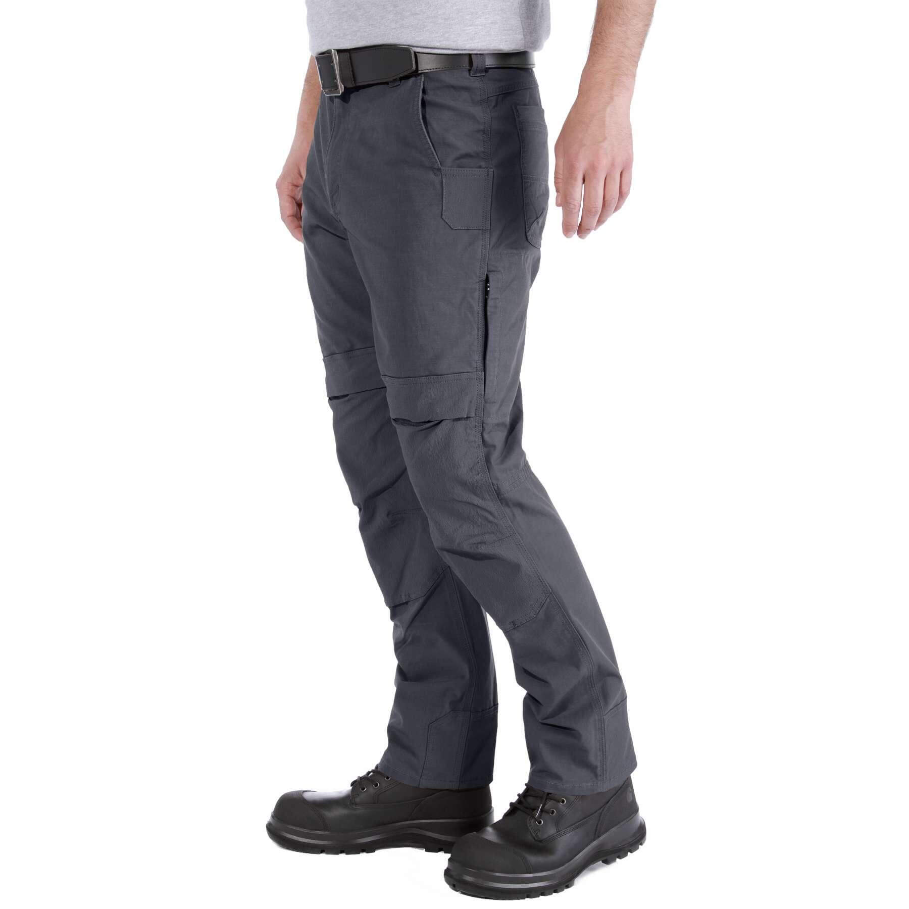 CHT Steel Relaxed Fit Stretch Ripstop Multi-Pocket Trousers 103159