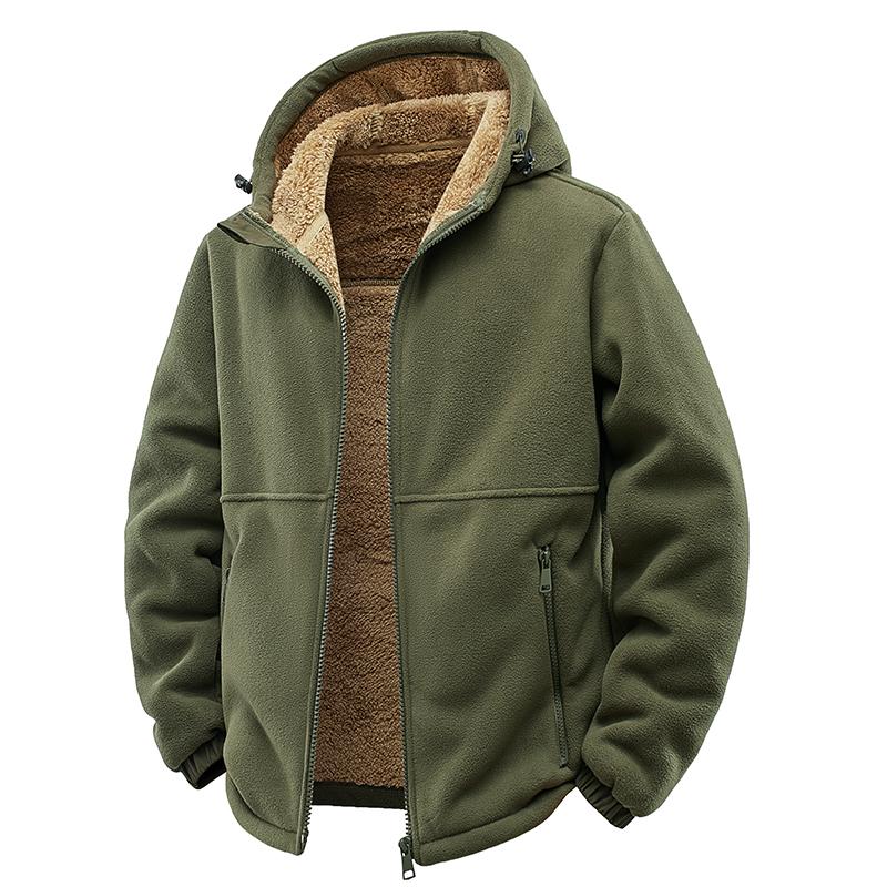 Men's UltraWarm Double Fleece Hooded Jacket
