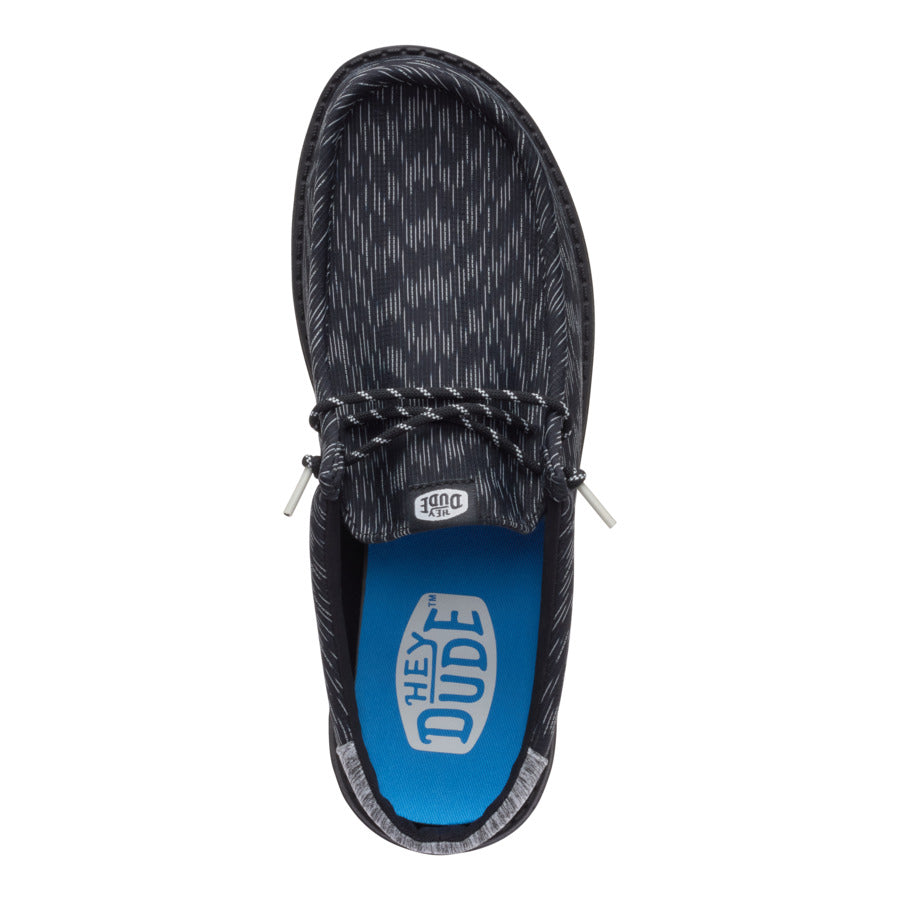 Wally Slip Jersey Jacquard - Black/Monument Grey