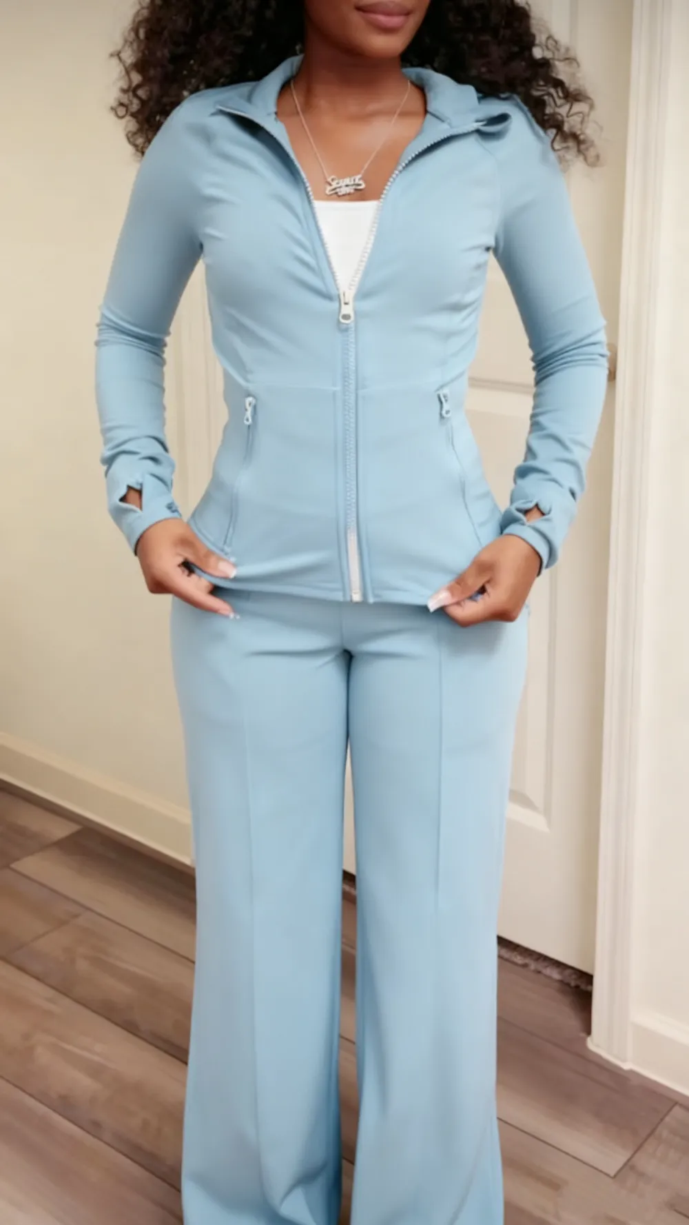 Slim-Fit Casual Fashion Set