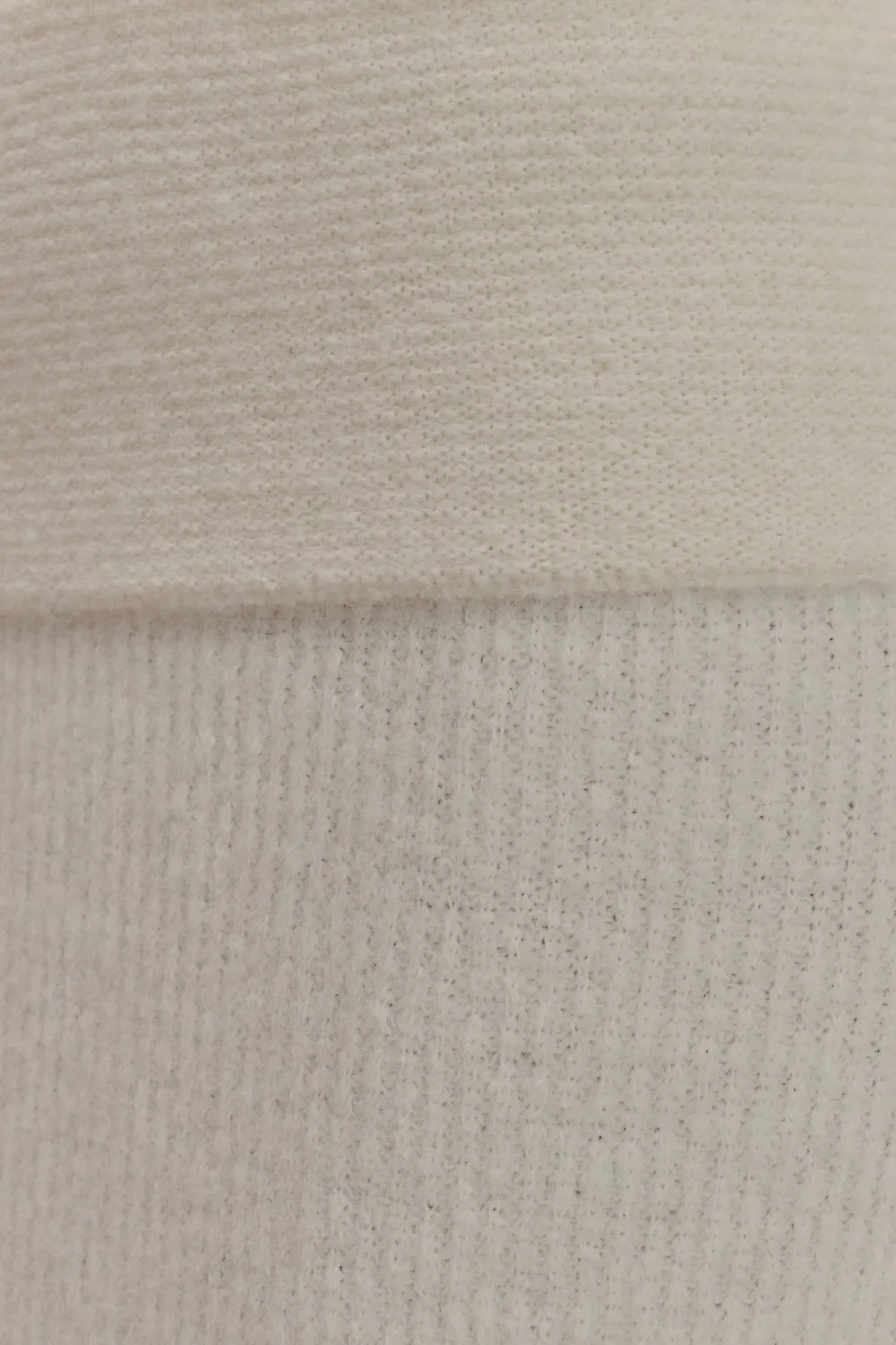 Knit Skirt With Maxi Overlay