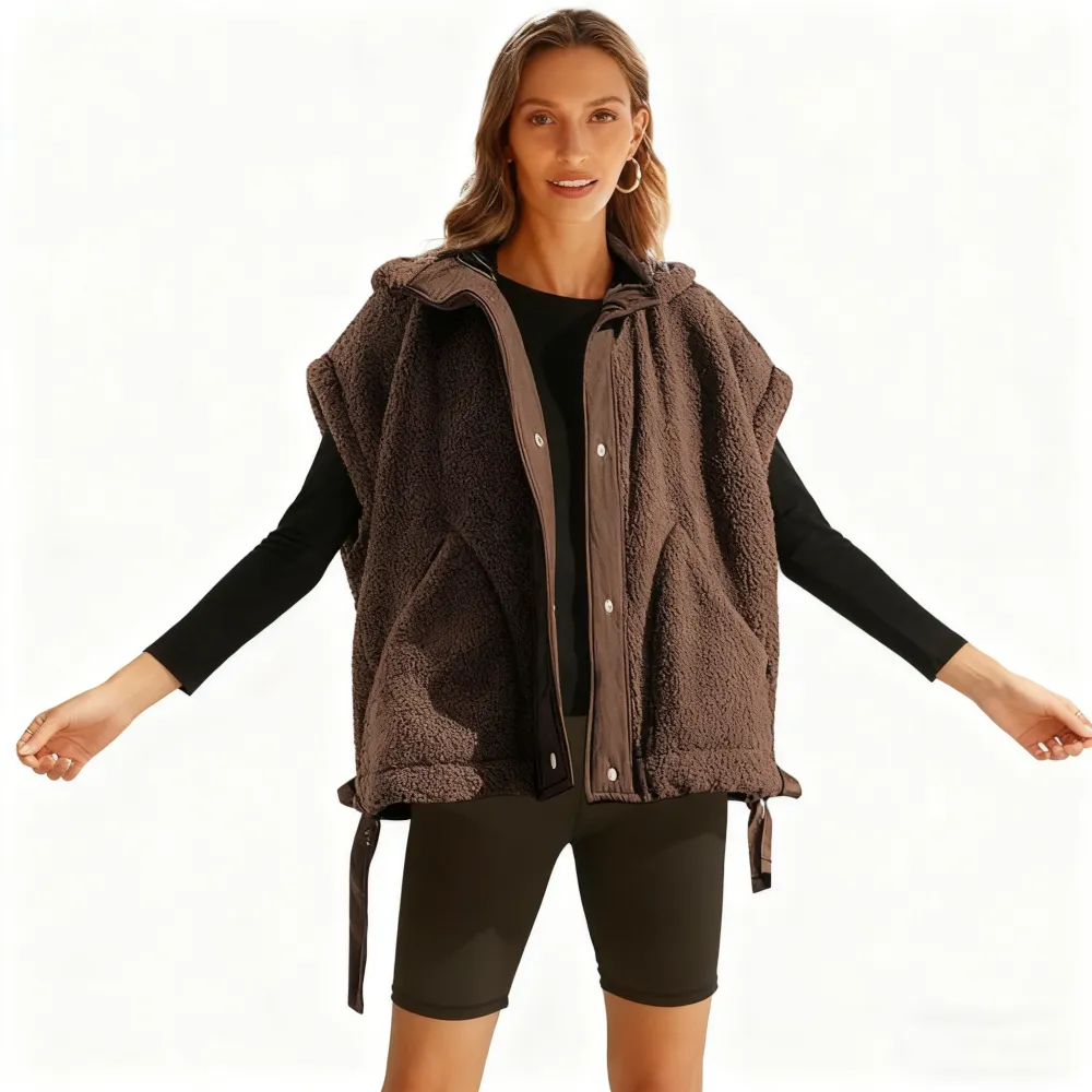 Warm Fleece Vest Casual Sleeveless